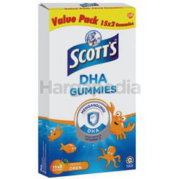 Scott's DHA Gummie Orange 2x15s Scott's DHA Gummie Orange 2x15s