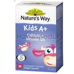 Nature's Way Kids A+ Calcium + Vit D3 30s Nature's Way Kids A+ Calcium + Vit D3 30s