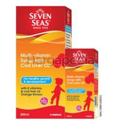 Seven Seas Multi-Vitamin Syrup 500ml + 100ml Seven Seas Multi-Vitamin Syrup 500ml + 100ml