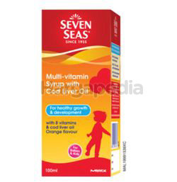 Seven Seas Multi-Vitamin Syrup with Cod Liver Oil 100ml Seven Seas Multi-Vitamin Syrup with Cod Liver Oil 100ml
