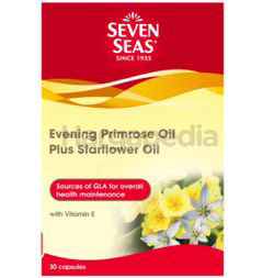 Seven Seas Evening Primrose Oil + Starflower Oil 1000mg 30s Seven Seas Evening Primrose Oil + Starflower Oil 1000mg 30s