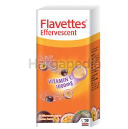 Flavettes Effervescent 1000mg Passion Fruits 30s Flavettes Effervescent 1000mg Passion Fruits 30s