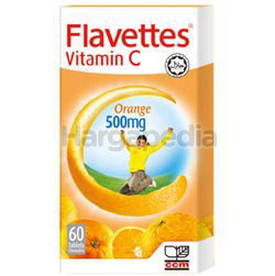 Flavettes C Vitamin C 500mg Orange 60s Flavettes C Vitamin C 500mg Orange 60s