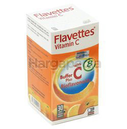 Flavettes C Buffer C Plus Bioflavonoids 30s Flavettes C Buffer C Plus Bioflavonoids 30s