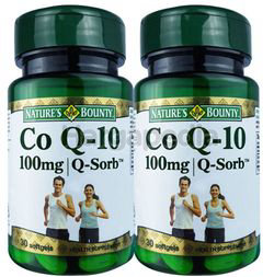 Nature's Bounty CoQ10 100mg 2x30s Nature's Bounty CoQ10 100mg 2x30s