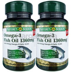 Nature's Bounty Omega 3 Fish Oil 2x30s Nature's Bounty Omega 3 Fish Oil 2x30s