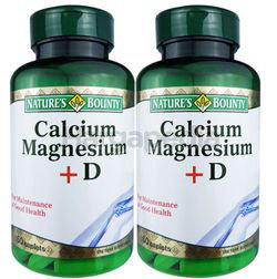 Nature's Bounty Calcium Magnesium +D 2x60s Nature's Bounty Calcium Magnesium +D 2x60s