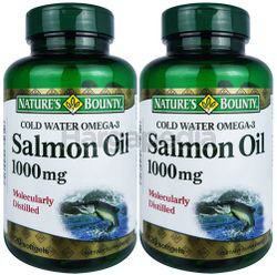 Nature's Bounty Salom Oil 1000mg 2x120s Nature's Bounty Salom Oil 1000mg 2x120s