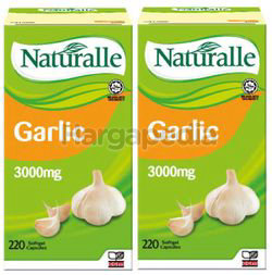 Naturalle Garlic Oil 3000mg 2x220s Naturalle Garlic Oil 3000mg 2x220s