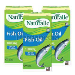 Naturalle Fish Oil 1000mg 3x100s Naturalle Fish Oil 1000mg 3x100s