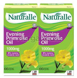 Naturalle Evening Primrose Oil 1000mg 2x100s Naturalle Evening Primrose Oil 1000mg 2x100s