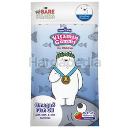 Super Kids Vitamin Gummy Omega 3 with DHA&EPA Strawberry flavour 15s Super Kids Vitamin Gummy Omega 3 with DHA&EPA Strawberry flavour 15s