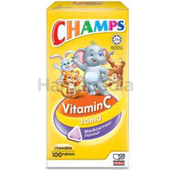 Champs C 30mg Blackcurrant 100s Champs C 30mg Blackcurrant 100s