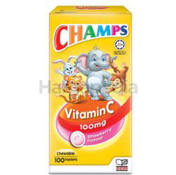 Champs C 100mg Strawberry 100s Champs C 100mg Strawberry 100s