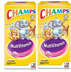 Champs M Strawberry 2x100s Champs M Strawberry 2x100s