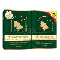 Thomson Activated Ginkgo 40mg 30s + 30s Thomson Activated Ginkgo 40mg 30s + 30s