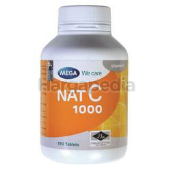 Mega Nat C 1000mg 150s Mega Nat C 1000mg 150s