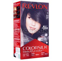 Revlon Colorsilk 11 Soft Black Hair Colour 1set Revlon Colorsilk 11 Soft Black Hair Colour 1set