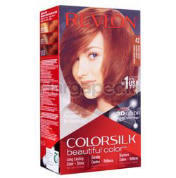 Revlon Colorsilk 42 Medium Auburn Hair Colour 1set Revlon Colorsilk 42 Medium Auburn Hair Colour 1set