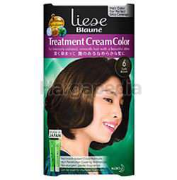 Liese Blaune Treatment Cream Hair Color 6 Dark Brown 1set Liese Blaune Treatment Cream Hair Color 6 Dark Brown 1set