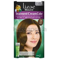 Liese Blaune Treatment Cream Hair Color 3 Lighter Brown 1set Liese Blaune Treatment Cream Hair Color 3 Lighter Brown 1set