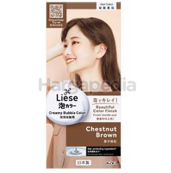 Liese Creamy Bubble Hair Color Chestnut Brown 1set Liese Creamy Bubble Hair Color Chestnut Brown 1set