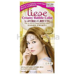 Liese Creamy Bubble Hair Color Biscuit Beige 1set Liese Creamy Bubble Hair Color Biscuit Beige 1set