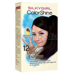 Silky Girl Color Shine Hair Color 12 Double Expresso 1set Silky Girl Color Shine Hair Color 12 Double Expresso 1set