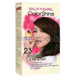 Silky Girl Color Shine Hair Color 23 Roasted Chestnut 1set Silky Girl Color Shine Hair Color 23 Roasted Chestnut 1set