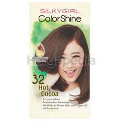 Silky Girl Color Shine Hair Color 32 Hot Cocoa 1set Silky Girl Color Shine Hair Color 32 Hot Cocoa 1set