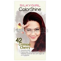 Silky Girl Color Shine Hair Color 42 Crimson Cherry 1set Silky Girl Color Shine Hair Color 42 Crimson Cherry 1set