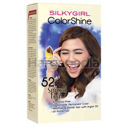 Silky Girl Color Shine Hair Color 52 Spiced Tea 1set Silky Girl Color Shine Hair Color 52 Spiced Tea 1set