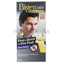Bigen Men Cream Colour 103 Dark Brown 1set Bigen Men Cream Colour 103 Dark Brown 1set