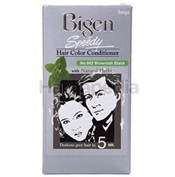 Bigen Speedy Hair Colour 882 Brown Black 1set Bigen Speedy Hair Colour 882 Brown Black 1set