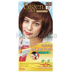 Bigen Cream Colour 6-35 Light Caramel Brown 1set Bigen Cream Colour 6-35 Light Caramel Brown 1set