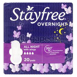Stayfree Cottony Soft Overnight Long 20s Stayfree Cottony Soft Overnight Long 20s