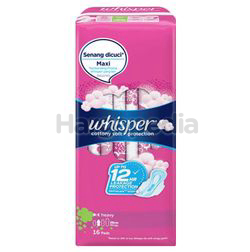 Whisper Cottony Soft Overnight Wing 28cm 16s Whisper Cottony Soft Overnight Wing 28cm 16s