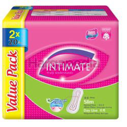 Intimate Cottony Surface Daylite Slim Non Wing 2x20s Intimate Cottony Surface Daylite Slim Non Wing 2x20s