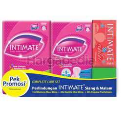 Intimate Complete Care Set Daylite Slim Wing 20s + Nitelong Maxi Wing 16s + Pantyliner 20s Intimate Complete Care Set Daylite Slim Wing 20s + Nitelong Maxi Wing 16s + Pantyliner 20s