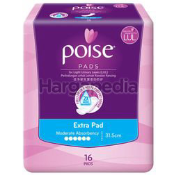 Poise Extra Pads 16s Poise Extra Pads 16s