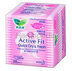 Laurier Pantyliner Active Fit Floral 20s Laurier Pantyliner Active Fit Floral 20s