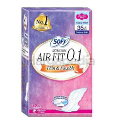 Sofy Air Fit Extra Slim 0.1 Wing 35cm 12s Sofy Air Fit Extra Slim 0.1 Wing 35cm 12s