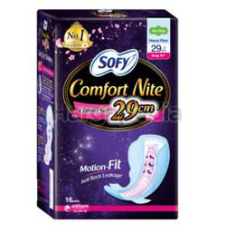 Sofy Body Fit Comfort Night Wing 29cm 16s Sofy Body Fit Comfort Night Wing 29cm 16s