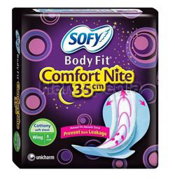 Sofy Body Fit Comfort Night Wing 35cm 8s Sofy Body Fit Comfort Night Wing 35cm 8s