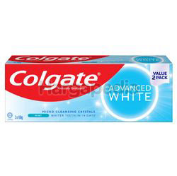 Colgate Advanced Whitening Toothpaste 2x160gm Colgate Advanced Whitening Toothpaste 2x160gm
