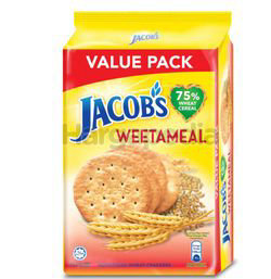 Jacob's Weetameal Cracker 289gm Jacob's Weetameal Cracker 289gm
