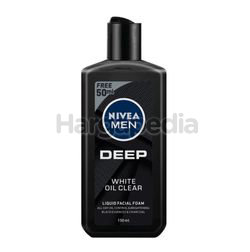 Nivea Men Deep White Oil Clear Liquid Facial Foam 150ml Nivea Men Deep White Oil Clear Liquid Facial Foam 150ml