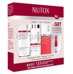 Nutox Oxyfusion Basic Skin Care 123 (Combination/ Oily Skin) 1set Nutox Oxyfusion Basic Skin Care 123 (Combination/ Oily Skin) 1set