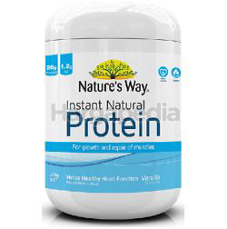 Nature's Way Instant Natural Protein Vanilla 375gm Nature's Way Instant Natural Protein Vanilla 375gm