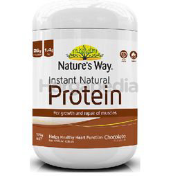 Nature's Way Instant Natural Protein Chocolate 375gm Nature's Way Instant Natural Protein Chocolate 375gm